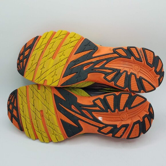 Brooks Launch Neon & Orange Running Sneakers Shoes Low Mesh 11.5 D 1100651D870 main image 3